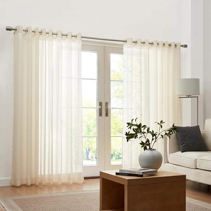 Carmen Sheer Extra-Wide Indoor/Outdoor Curtain Collection